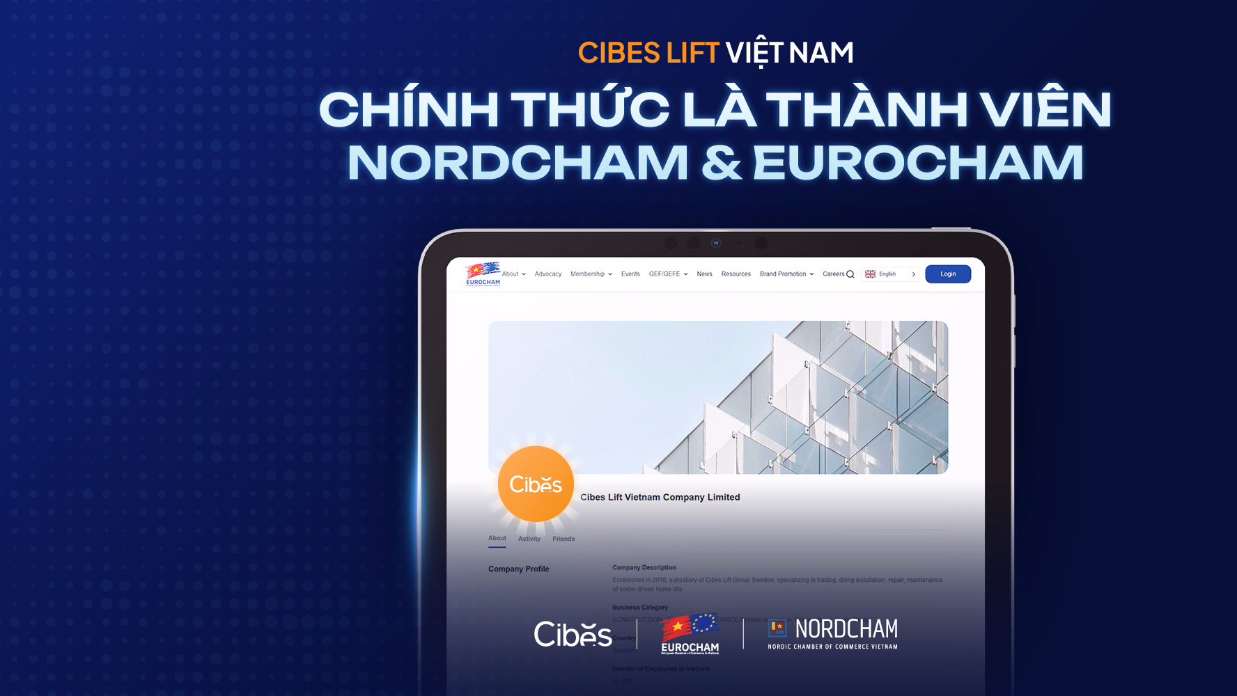 Trở thành thành viên NordCham và EuroCham